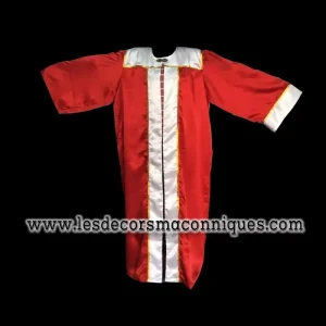 Robe 1° Principal rouge Arche Royale ZOROBABEL