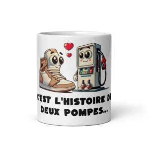 Mug “C’est l’histoire de deux pompes…” 🫣⛽👟