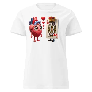 T-shirt Femme « Cœurs Amoureux » – Cadeau docteur